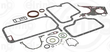 Комплект прокладок блок-картер двигуна BMW M40B16 87-91 ELRING 817430