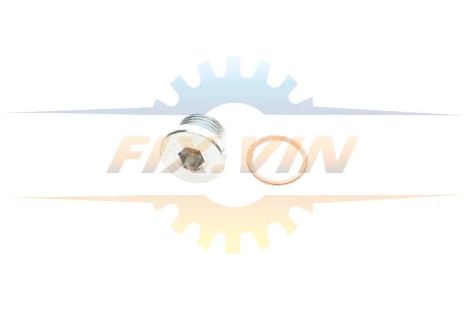 Болт зливу оливи + шайба BMW 5 (E60)/7 (E65)/X5 (E53/F15) 01- N62/N63//N74 (M18x1.5) ELRING 877.870 (фото 1)