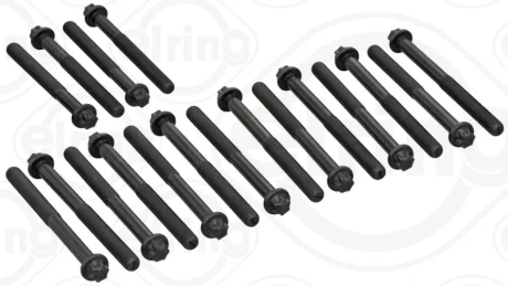 Комплект болтів ГБЦ (18шт) RVI MIDLUM DXi5 05.06- ELRING 908340