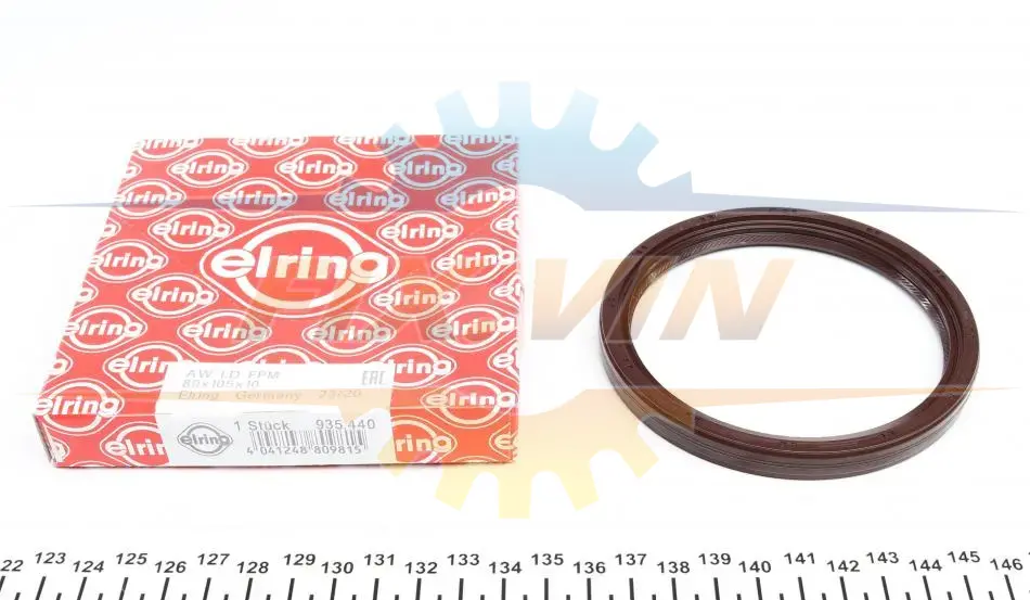 Сальник двигуна REAR TOYOTA 2,0/2,4 VVT-i 1AZ-FSE/1AZ-FE 89*105*10 FPM (пр-во Elring) ELRING 935.440 (фото 1)