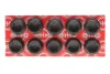 Комплект болтів з головкою системи TORX з чорного металу ELRING 966.170 (фото 1)