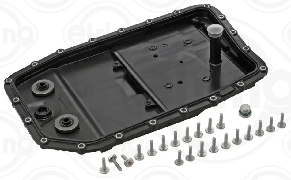 Фільтр АКПП BMW 3 (E90-E92)/ 5 (E60-E61)/ 7 (E65-E67)/ X5 (E70) 01- (з піддоном в зборі) ELRING B01.790 (фото 1)