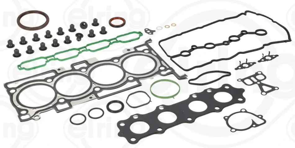 KIA Повний комплект прокладок двигуна OPTIMA (JF) 2.0 T-GDi 18-19 ELRING B27630 (фото 1)