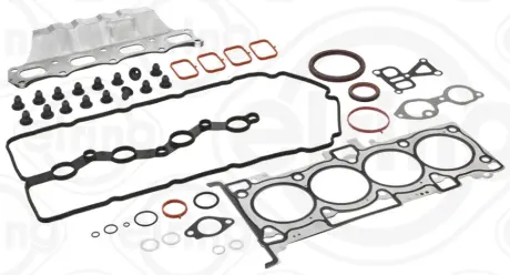 Повний комплект прокладок, двигун MITSUBISHI/PSA 2,4 16V 4B12 від 07.2012 (вир-во Elring) ELRING B34.990