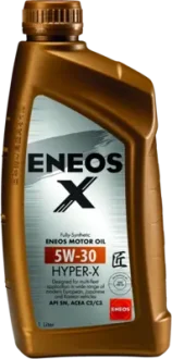 Масло ДВС 5W-30 ENEOS HYPER-X API SN, ACEA C2/C3, 1л, синт. Eneos EU0039401N