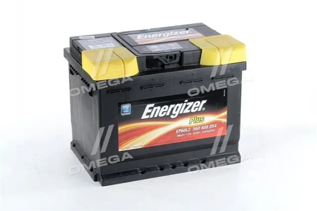 Акумулятор 60Ah-12v Plus (242х175х190), R, EN540 Energizer 560 408 054 (фото 1)