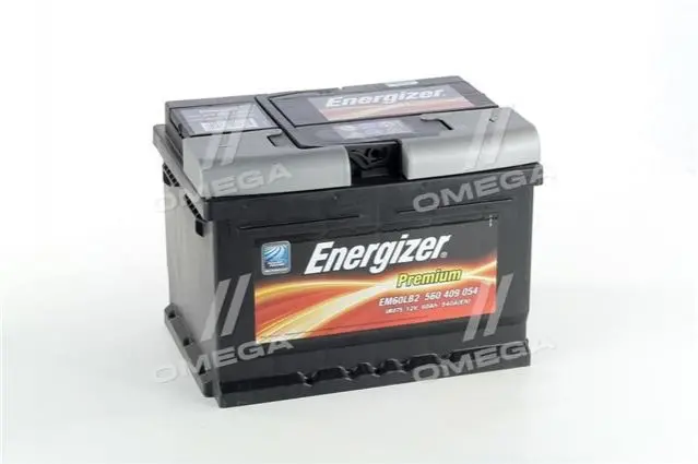 Акумулятор 60Ah-12v Prem. (242х175х175), R, EN540 Energizer 560 409 054 (фото 1)