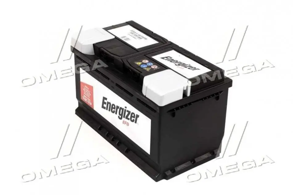 Акумулятор 80Ah-12v ENERGIZER EFB (315х175х190), R, EN800 Energizer 580 500 080 (фото 1)