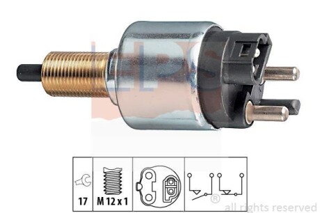 Датчик педали тормоза Mercedes Benz W123, W126, W201 EPS 1810073