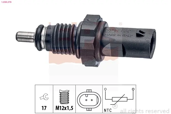 Датчик температури охолоджуючої рідини Audi A4/A6/A8/VW Tiguan 04- EPS 1830378 (фото 1)