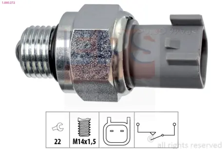 Датчик заднього ходу Ford Focus II, Galaxy, Kuga, Mondeo IV, S-max /Volvo C30-70, S40-80, V50-70, XC70-90 98- EPS 1.860.272