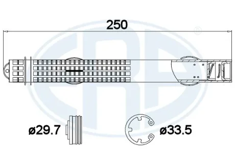 Осушувач кондицiонера ERA 668031