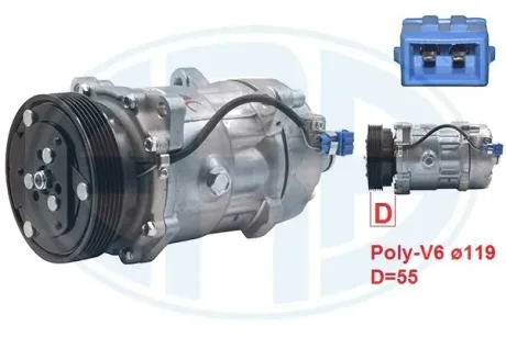 Компресор кондиціонера ERA 670005