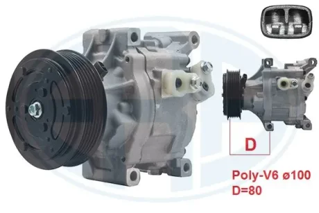 Компресор кондиціонера ERA 670016