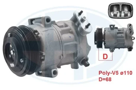 Компресор кондиціонера ERA 670018