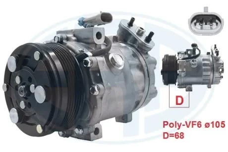 Компресор кондиціонера ERA 670032