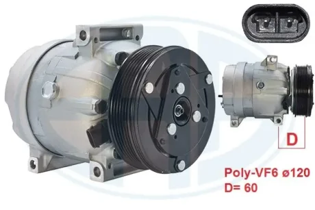 Компресор кондиціонера ERA 670068