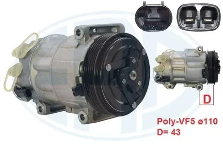 Компресор кондиціонера ERA 670091