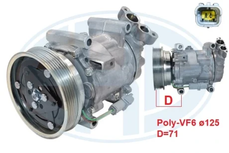 Компресор кондиціонера ERA 670188