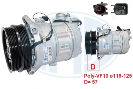 Компресор кондиціонера ERA 670200