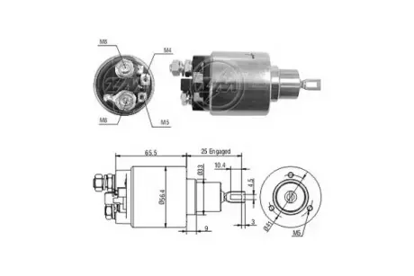 Втягуюче реле стартера ERA ZM1474
