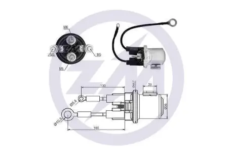 Допоміжне реле стартера ERA ZM2408