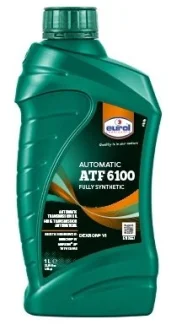 1л ATF6100 Масло трансмиссионное для АКПП DEXRON VI DEXRON III - DEXRON II EUROL 005670