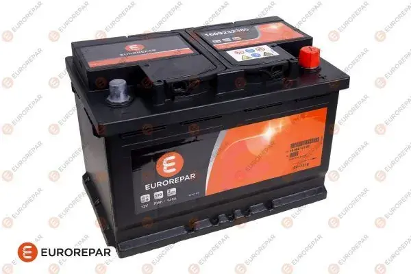 Акумулятор Eurorepar 12В 70Аг 640А(EN) R+ EUROREPAR 1609232380 (фото 1)
