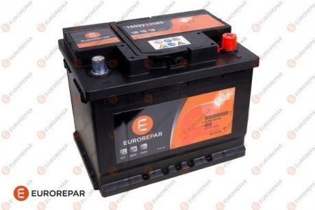 Батарея акумуляторна 60Ah 12V EN540A R+ EUROREPAR 1609232680