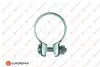 Хомут глушника Citroen Jumpy/Berlingo/Peugeot Expert/Partner/Rifter 96- (62.5mm) EUROREPAR 1613712080 (фото 1)