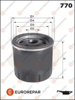 Автозапчасть EUROREPAR 1616164480