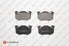 Гальмівні колодки зад. Peugeot 206 99-/Renault Megane I 96-03 EUROREPAR 1617247980 (фото 1)
