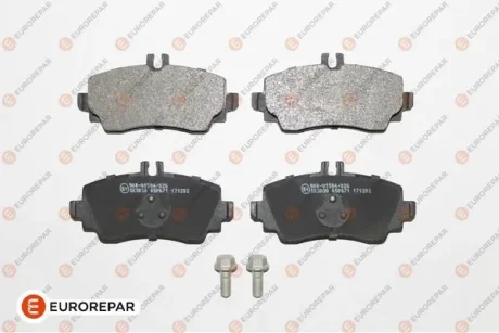 КОЛОДКИ ТОРМОЗНЫЕ FR EUROREPAR 1617255980