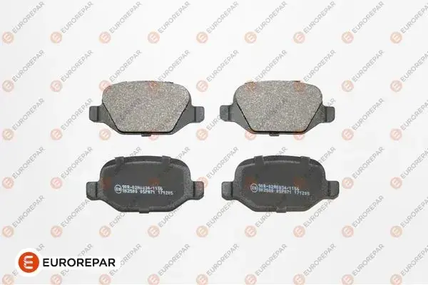 8708309198 КОЛОДКИ ГАЛЬМІВНІ К-КТ EUROREPAR 1617256880 (фото 1)