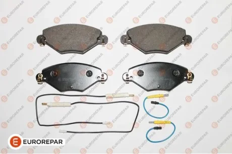 Гальмівні колодки пер. Citroen C5 01- (Bosch) EUROREPAR 1617257180