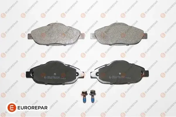 Колодки гальмівні передн (комплект) PSA від 3х років Eurorepar EUROREPAR 1617270080 (фото 1)