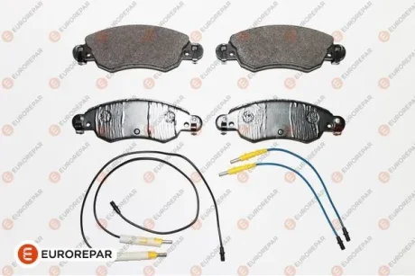 Гальмівні колодки пер. Citroen C5 1.8i 01-08 (BOSCH) (148.9x50x17) EUROREPAR 1617276080