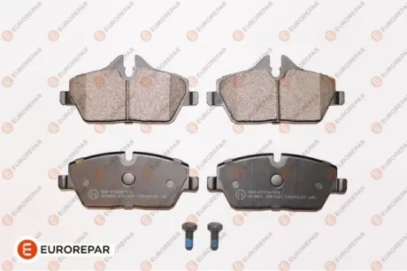 Гальмівні колодки пер. BMW 1(E81/E87)/MINI 06- (TRW) EUROREPAR 1617278780