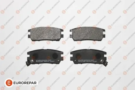Колодки гальмівні дискові (комплект 4 шт) EUROREPAR 1617284480