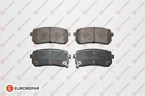 Гальмівні колодки зад. Hyundai H-1 08- (mando) EUROREPAR 1617286980 (фото 1)