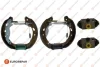 Гальмівні колодки зад. Ford Fiesta VI 08- (TRW) EUROREPAR 1619602380 (фото 1)