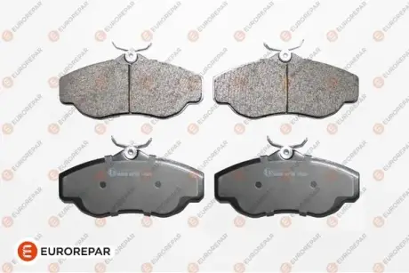 Колодки гальмівні дискові (комплект 4 шт) EUROREPAR 1623058780