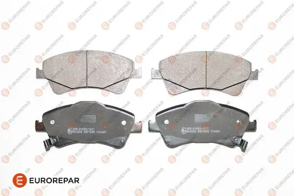 Гальмівні колодки пер. Toyota Avensis 08- (bosch) EUROREPAR 1623060480 (фото 1)