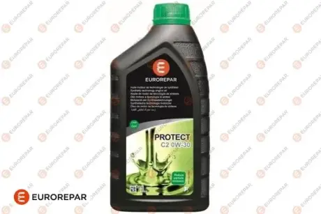 Олива моторна Eurorepar Protect C2 0w-30, 1л EUROREPAR 1639368680