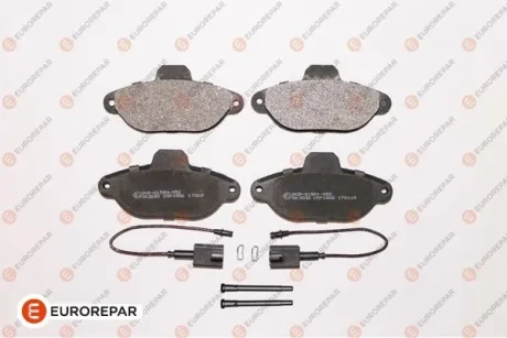 Гальмівні колодки пер. Volt/500/Panda/KA 07- EUROREPAR 1639376880