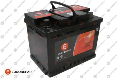 Батарея акумуляторна Eurorepar Star-Stop AGM 12В 60Аг 680А(EN) R+ EUROREPAR 1648431380