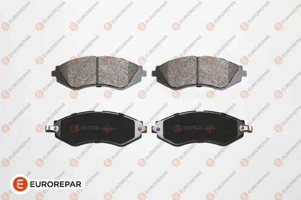 Гальмівні колодки пер. Lacetti/Nubira 97- (Akebomo) (143x52x17) EUROREPAR 1667813480 (фото 1)