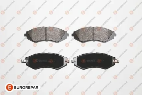 Гальмівні колодки пер. Lacetti/Nubira 97- (Akebomo) (143x52x17) EUROREPAR 1667813480