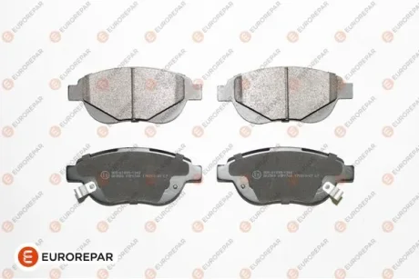 Гальмівні колодки перед. FIAT 500L 12- EUROREPAR 1675989480