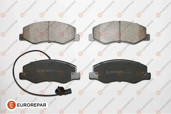 КОЛОДКИ ГАЛЬМІВНІ ЗАДНІ EUROREPAR 1675990580 (фото 1)